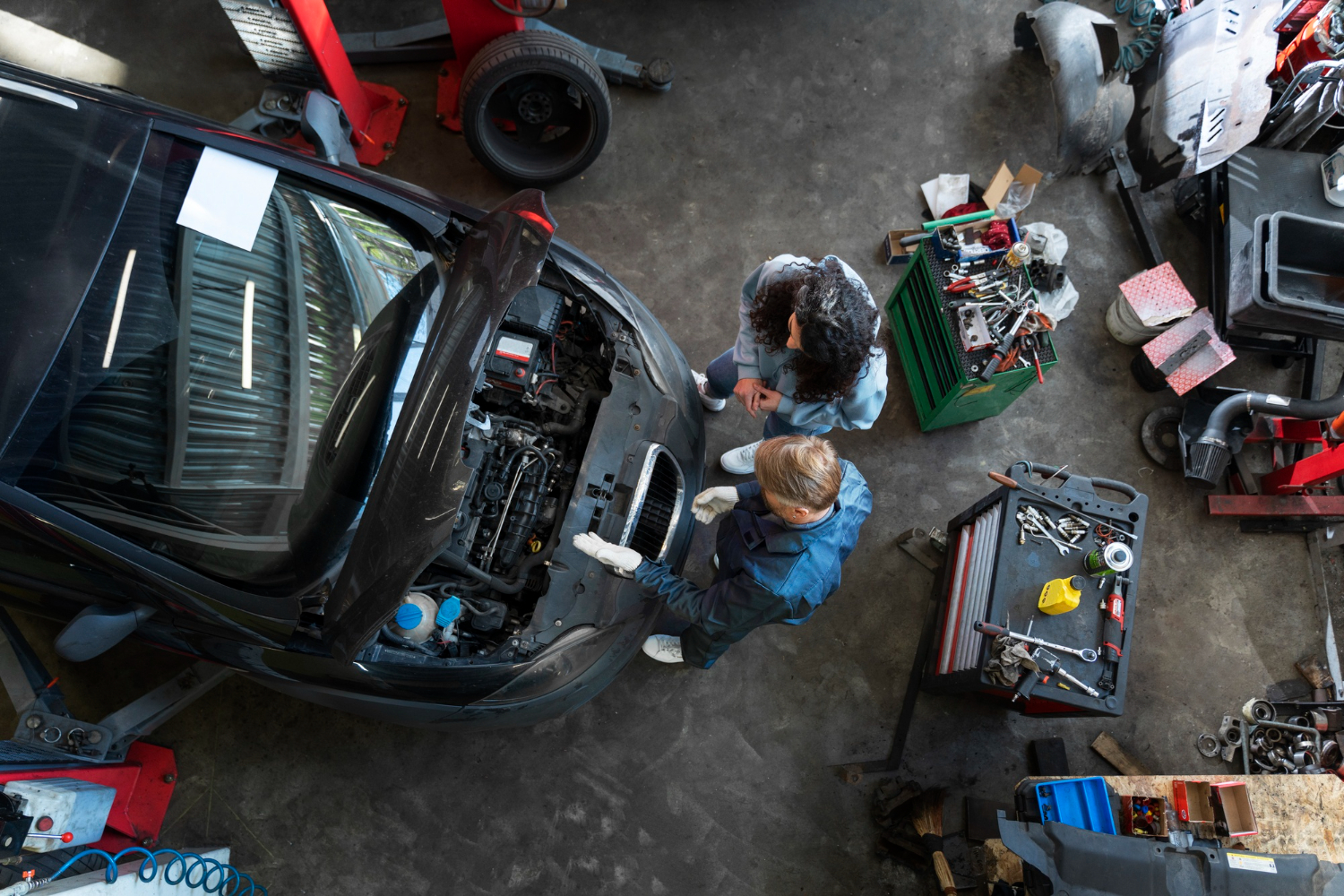 full auto repair service provided by busy bots garage in Las Vegas