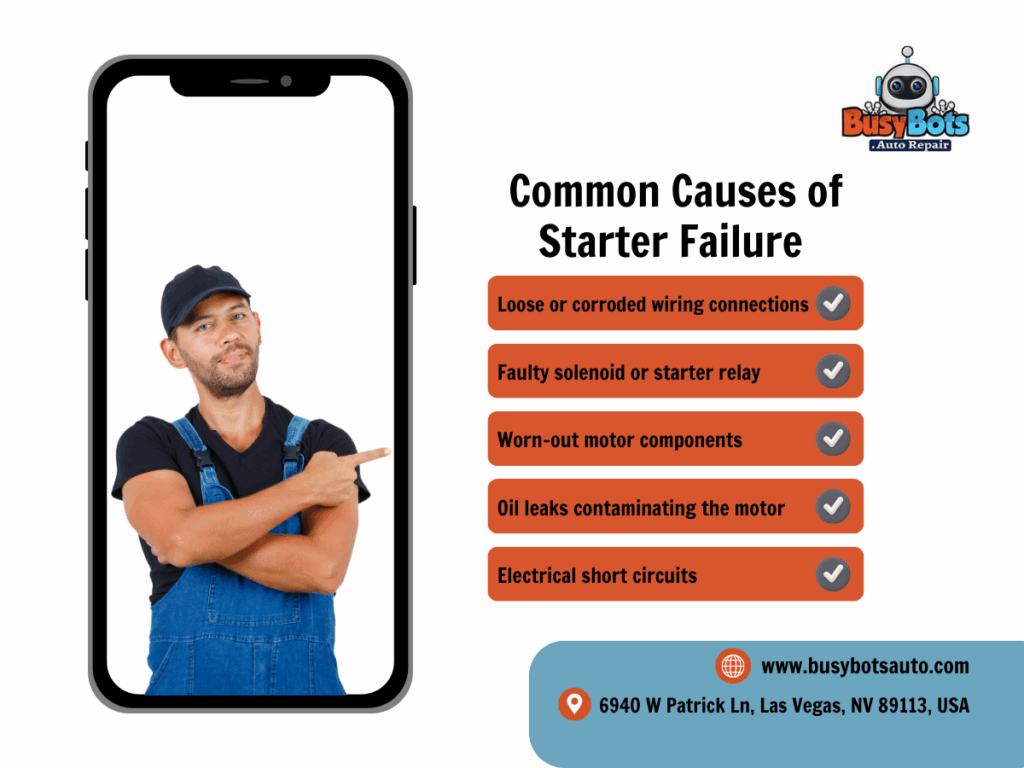 common causes of starter failure