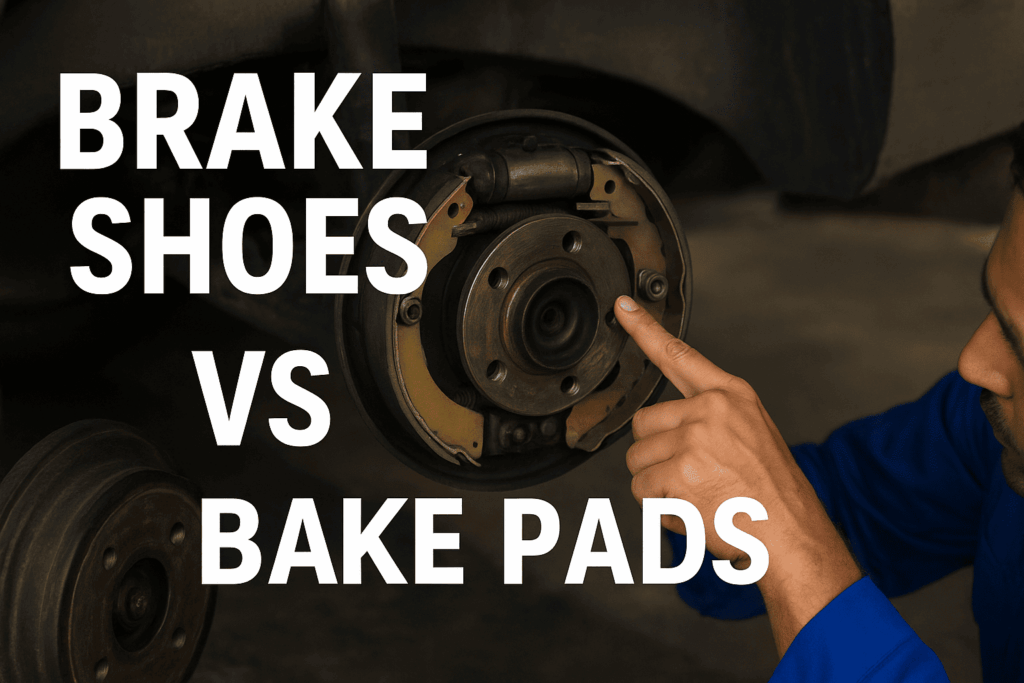 feature image for brake shoes VS brake pads